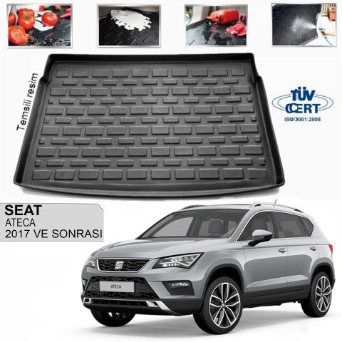 Seat Ateca Bagaj Havuzu Paspası 2017 Sonrası