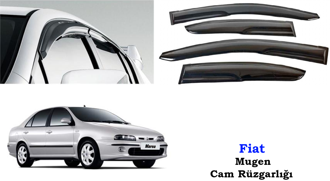 Fiat Marea Mugen Cam Kenar Rüzgarlığı