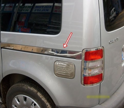 Volkswagen Caddy Kapı Sürgü Kromu Nikelajı 2004-2015