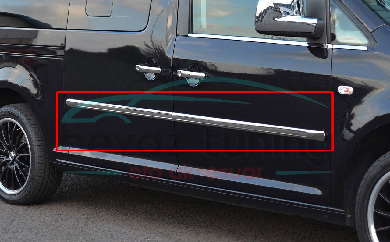 Volkswagen Caddy Yan Kapı Çıtası Kromu Nikelajı 2004-2015