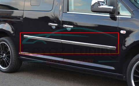 Volkswagen Caddy Yan Kapı Çıtası Kromu Nikelajı 2004-2015
