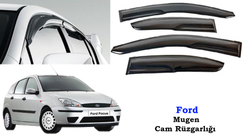 Ford Focus HB Mugen Cam Kenar Rüzgarlığı 1998-2005