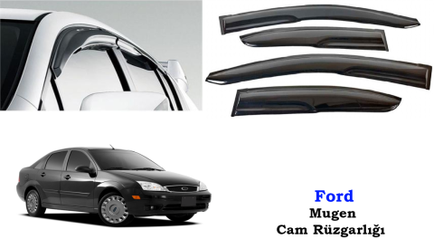 Ford Focus Sedan Mugen Cam Kenar Rüzgarlığı 1998-2005