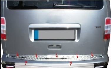Volkswagen Caddy Tampon Üstü Kromu Nikelajı