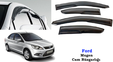 Ford Focus Sedan Mugen Cam Kenar Rüzgarlığı 2005-2011