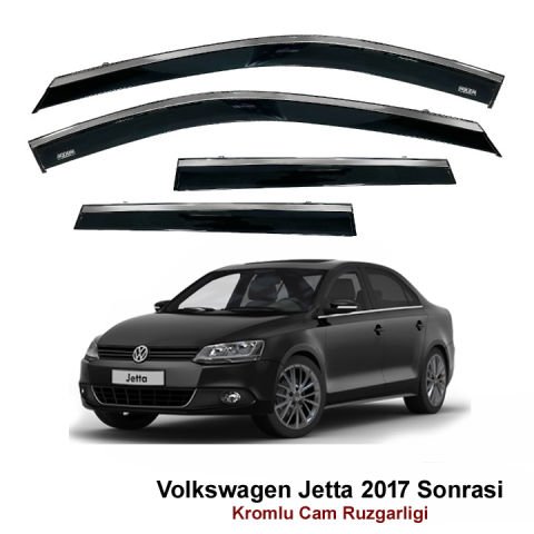 Volkswagen Jetta Kromlu Cam Rüzgarlığı Niken 2011 Sonrası