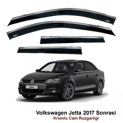 Volkswagen Jetta Kromlu Cam Rüzgarlığı Niken 2011 Sonrası