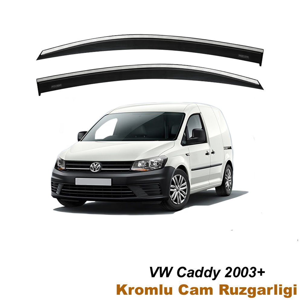 Volkswagen Caddy Kromlu Cam Rüzgarlığı Niken 2003-2019