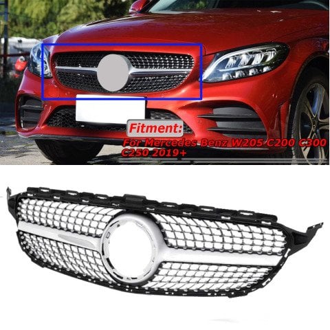 Mercedes W205 Diamond Panjur Izgara Makyajlı 2019 Sonrası