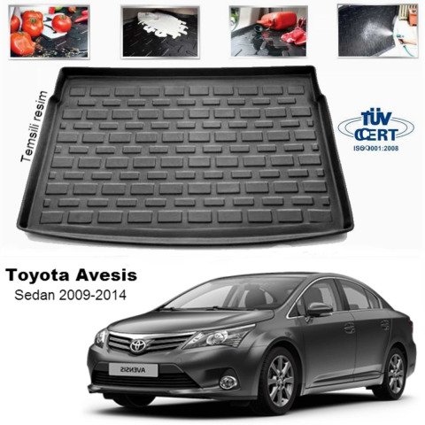 Toyota Avensis Bagaj Havuzu Paspası 2009-2014