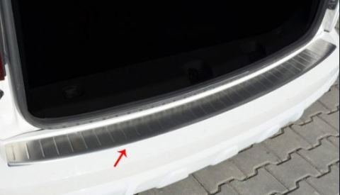 Volkswagen Caddy Arka Tampon Üstü Kromu Nikelajı 2015 Sonrası