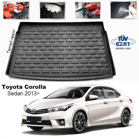 Toyota Corolla Bagaj Havuzu Paspası 2013-2018