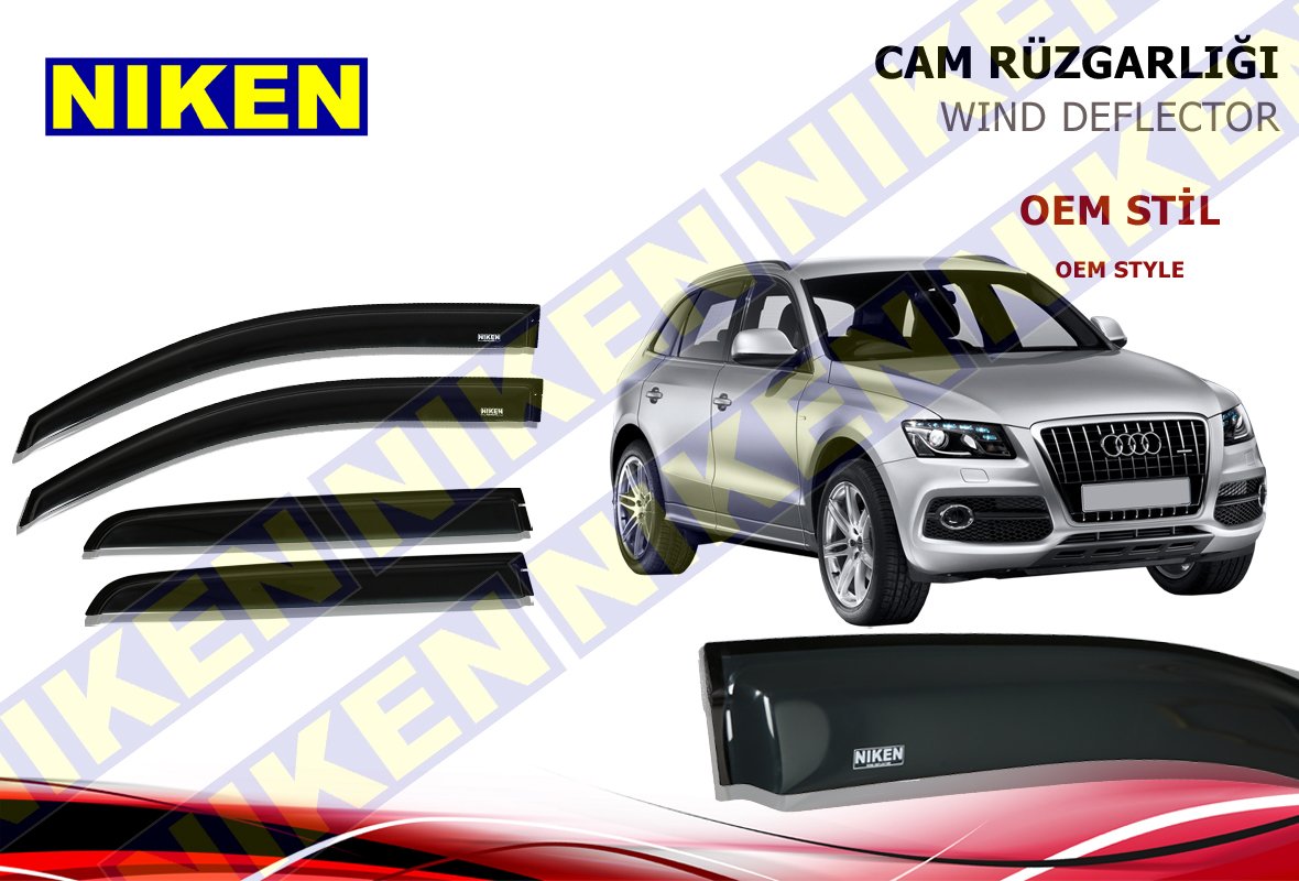 Audi Q5 Cam Rüzgarlığı 2008-2015 Niken