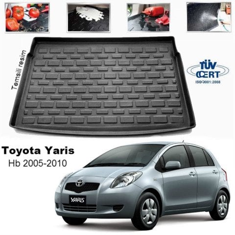 Toyota Yaris Bagaj Havuzu Paspası 2005-2010