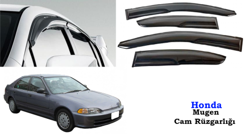 Honda Civic Mugen Cam Kenar Rüzgarlığı 1992-1996