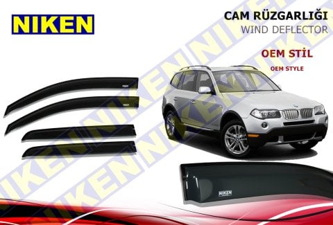 Bmw X3 Cam Rüzgarlığı E83 2003-2010 Niken