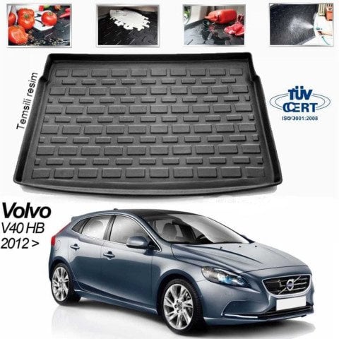 Volvo V40 Bagaj Havuzu Paspası 2012 Sonrası