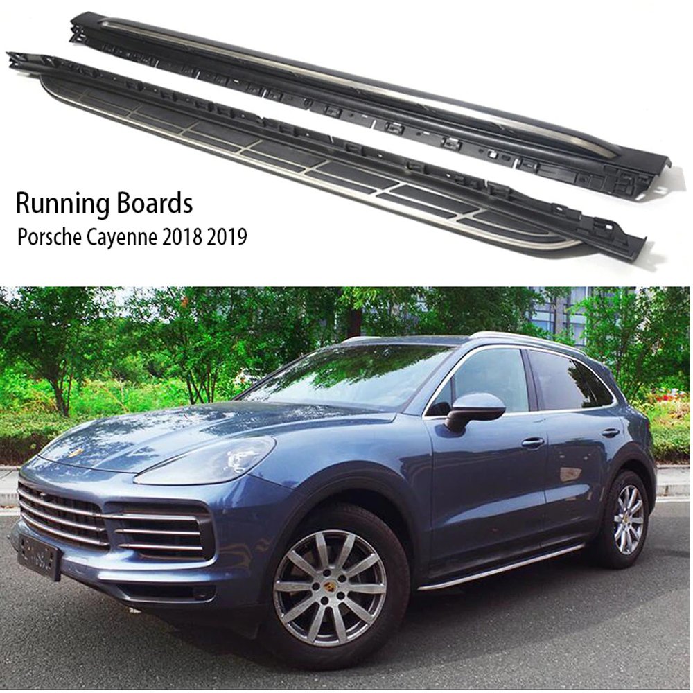 Porsche Cayenne Yan Basamak Koruma OEM Orjinal 2018 Sonrası
