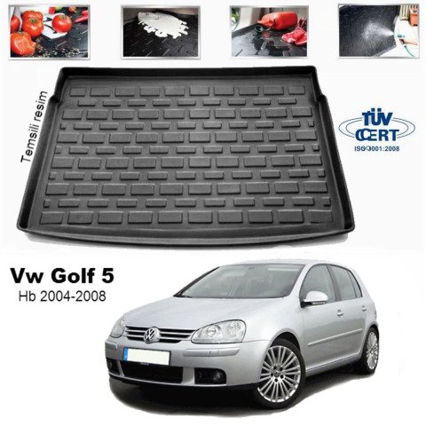 Volkswagen Golf 5 Bagaj Havuzu Paspası 2004-2008