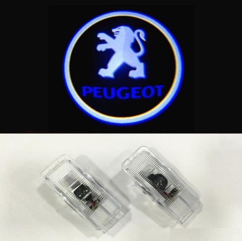 Peugeot 207 Kapı Altı Hayalet Logo Orjinal Lazer Led