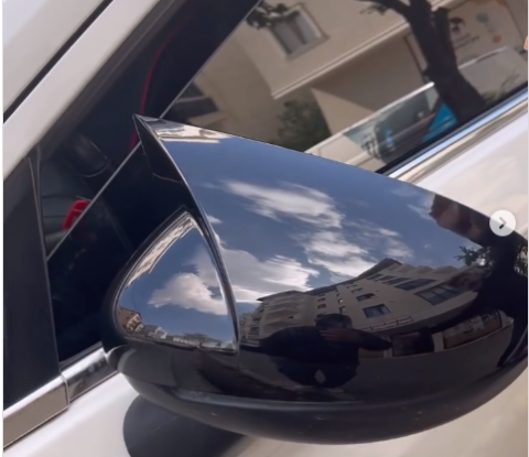 Kia Rio Yarasa Ayna Kapağı Batman Parlak Siyah Piano Black