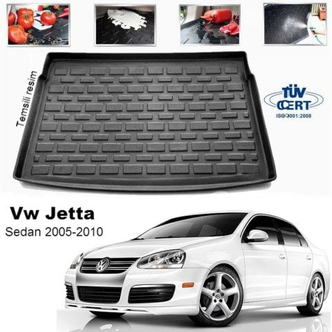 Volkswagen Jetta Bagaj Havuzu Paspası 2005-2010