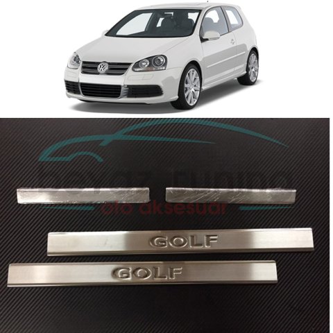 Volkswagen Golf 5 Kapı Eşiği Kromu Nikelajı