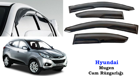 Hyundai ix35 Mugen Cam Kenar Rüzgarlığı 2010-