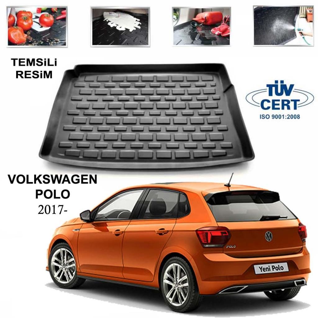 Volkswagen Polo Bagaj Havuzu Paspası 2017 Sonrası