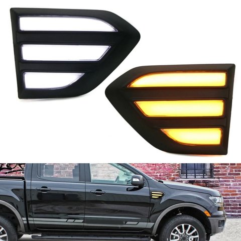 Ford Ranger Ledli Çamurluk Lambası T7 2016-2019 Arası