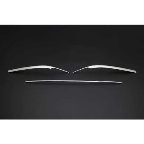 Volkswagen Passat B8 Arka Tampon Çitası Krom Nikelajı 2015-2018