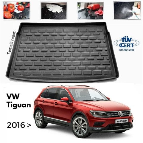 Volkswagen Tiguan Bagaj Havuzu Paspası 2016 Sonrası