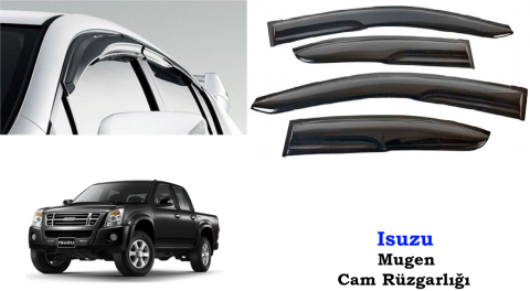 Isuzu D-Max Mugen Cam Kenar Rüzgarlığı 2006-2012