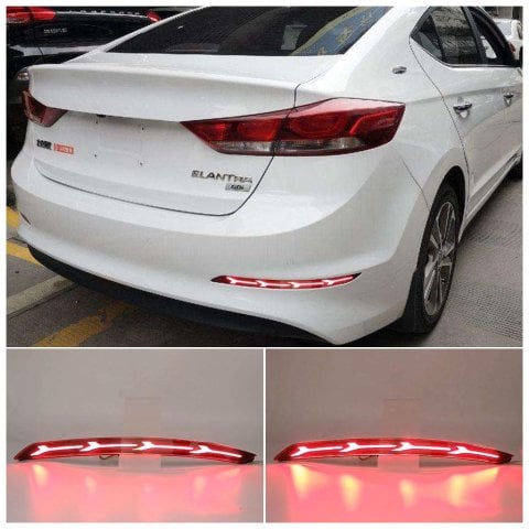 Hyundai Elantra Arka Sis Lambası Ledli 2016-2019 Arası Ağaç Model