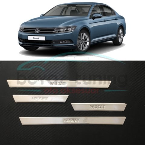 Volkswagen Passat B8 Kapı Eşiği Krom Nikelajı 2015 Sonrası