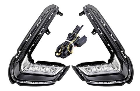 Hyundai Elantra Ledli Sis Farı Çerçevesi 2016-2019 Elit-Elit Plus