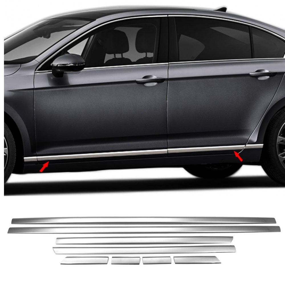 Volkswagen Passat B8 Yan Kapı Çıtası Krom Nikelajı 2015 Sonrası