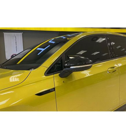 Vw Golf-8 Yarasa Ayna Kapağı Batman Parlak Siyah Piano Black