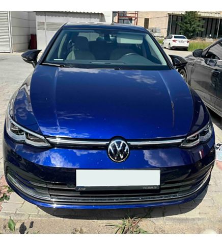 Vw Golf-8 Yarasa Ayna Kapağı Batman Parlak Siyah Piano Black