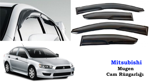 Mitsubishi Lancer Mugen Cam Kenar Rüzgarlığı 2008-2013