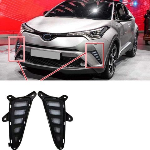 Toyota Chr Sis Lambası Çerçeveli Ledli 2016-2019