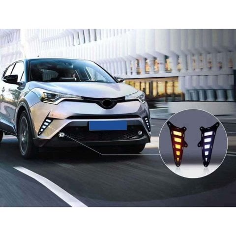 Toyota Chr Sis Lambası Çerçeveli Ledli 2016-2019