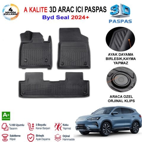 Byd Seal 3D Paspas Havuzlu Pro 2024 Sonrasi
