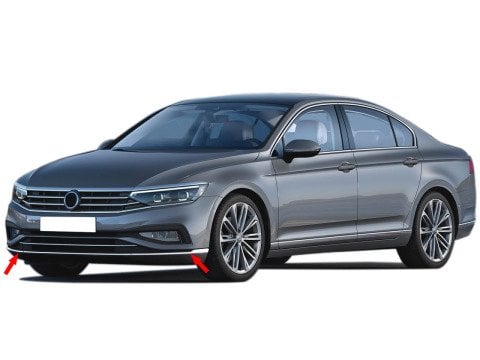 Volkswagen Passat B8.5 Ön Tampon Alt Çıtası Kromu 2019 Sonrası