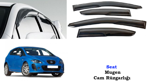 Seat Leon Mugen Cam Kenar Rüzgarlığı 2006-2012