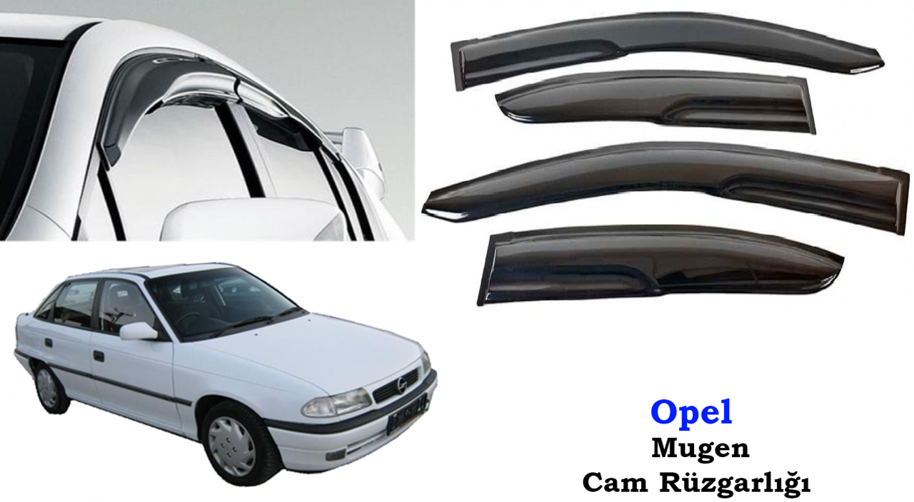 Opel Astra F Mugen Cam Kenar Rüzgarlığı 1991-1998