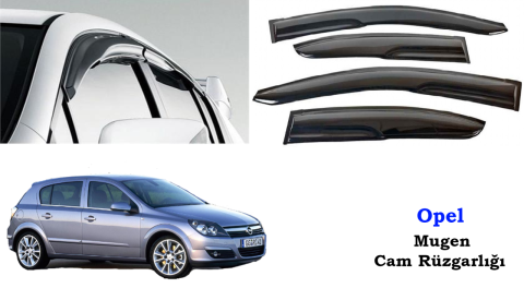 Opel Astra H Mugen Cam Kenar Rüzgarlığı 2005-2012