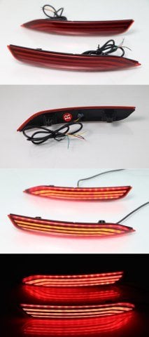 Volkswagen Polo Arka Sis Lambası Ledli 2014-2018 Arası Çizgili