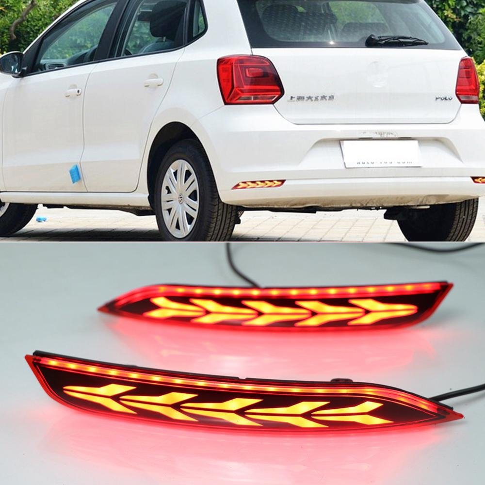 Volkswagen Polo Arka Sis Lambası Ledli 2014-2018 Arası Ağaç Model