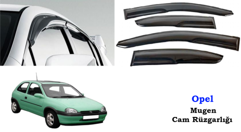 Opel Corsa B Mugen Cam Kenar Rüzgarlığı 1993-2000